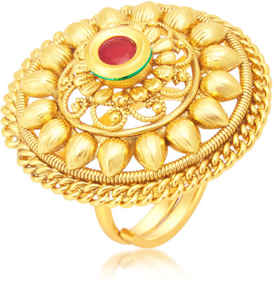 

Sukkhi Stunning Copper Gold-plated Plated Ring