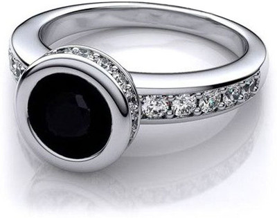 25% OFF on Kirati Metal Cubic Zirconia Platinum Plated Ring