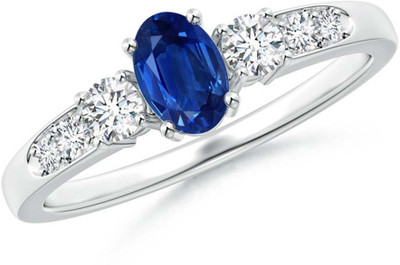 

Kiara Jewellery Silver Cubic Zirconia Rhodium Plated Ring