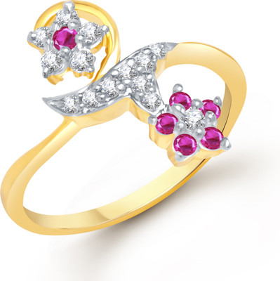 88% OFF on VK Jewels Ruby Shadow Shaped for Women and Girls Alloy Cubic Zirconia Gold Plated Ring 88% OFF on VK Jewels Ruby Shadow Shaped for Women and Girls Alloy Cubic Zirconia Gold Plated Ring