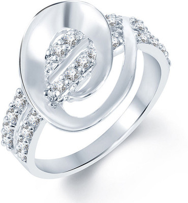 

Sukkhi Beguilling Alloy Cubic Zirconia Rhodium Plated Ring, White