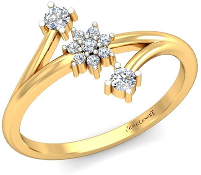 40% OFF on JEWELSNEXT 18kt Diamond Yellow Gold ring