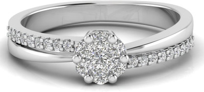 

ICR Jewels Sterling Silver Cubic Zirconia Sterling Silver Plated Ring