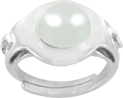 30% OFF on Arsh Crown Sky Dominion Silver Pearl Silver Plated Ring