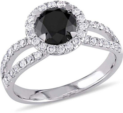 

Kiara Jewellery Sterling Silver Swarovski Zirconia Rhodium Plated Ring, White