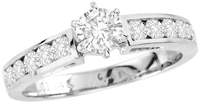 

Kiara Jewellery Anushka Sterling Silver Swarovski Zirconia Gold-plated Plated Ring