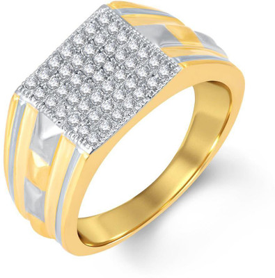 

Sukkhi Alloy Gold-plated, Rhodium Plated Ring, White;gold