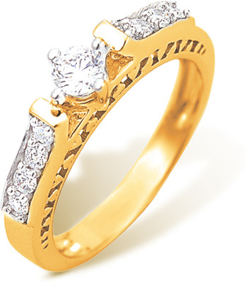 5% OFF on Ishtaa 18kt Yellow Gold ring