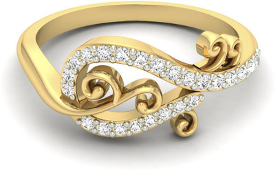 

Jewels5 Ailinn 18kt Cubic Zirconia Yellow Gold ring