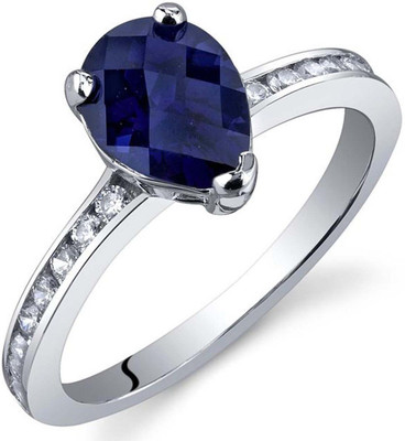 

Kiara Jewellery Sterling Silver Swarovski Zirconia Rhodium Plated Ring, White