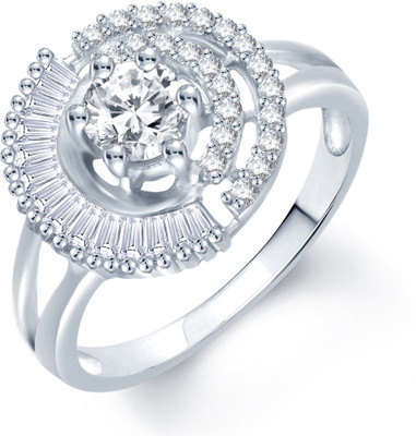 

Sukkhi Ritzzy Alloy Cubic Zirconia Rhodium Plated Ring, White