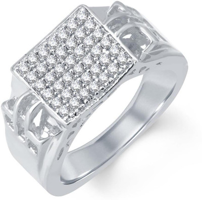 

Sukkhi Alloy Rhodium Plated Ring, White