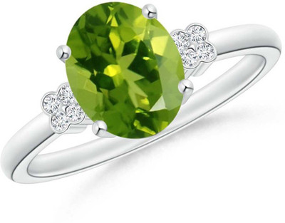 

Kiara Jewellery Tejashree Silver Swarovski Zirconia Rhodium Plated Ring