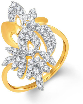 

Sukkhi Alloy Gold-plated, Rhodium Plated Ring, White;gold