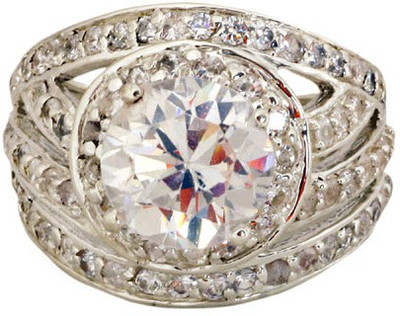 

Sakshi Silver Ring, Multicolor