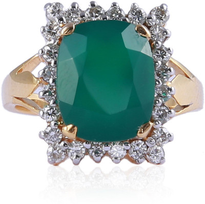 

Jisha Cocktail Inspiration Ring 18kt Diamond, Emerald Yellow Gold ring
