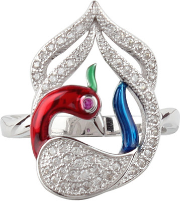 

Oroca Arts Chain emzoasr302 Sterling Silver Sterling Silver Plated Ring