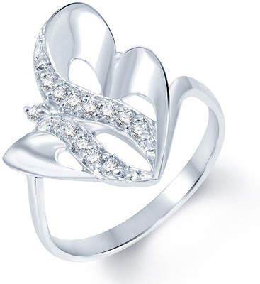 

Sukkhi Exquitely Alloy Cubic Zirconia Rhodium Plated Ring, White