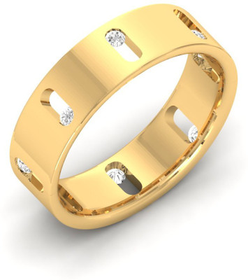 

Jewels5 Rayane 14kt Diamond Yellow Gold ring(Rhodium Plated)