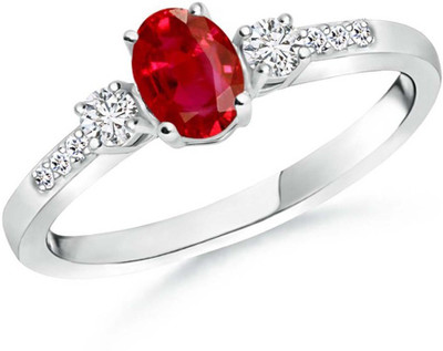 

Kiara Jewellery Silver Cubic Zirconia Rhodium Plated Ring