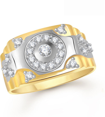 

Meenaz Alloy Cubic Zirconia Ring, Gold