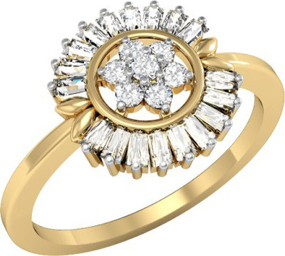 

Vachya Glory 18kt Diamond Yellow Gold ring(Yellow Gold Plated)