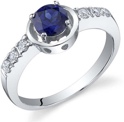 

Kiara Jewellery Sterling Silver Swarovski Zirconia Rhodium Plated Ring, White