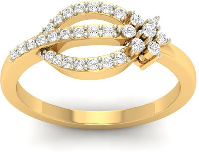 

Jewels5 Nakedra 18kt Diamond Yellow Gold ring
