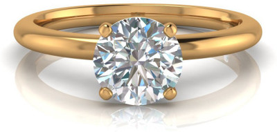 

Facetzinspire Real Gold Diamond Gold-plated Plated Ring
