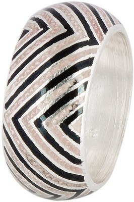 

Jewels of Jaipur Silver Ring, Multicolor