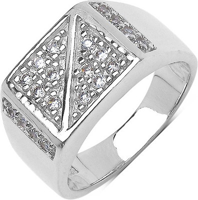 

Johareez Sterling Silver Cubic Zirconia Ring, White