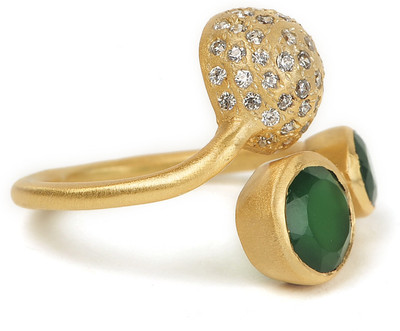 

Sparkle Street Metal, Stone Ring