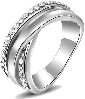 65% OFF on Kaizer Jewelry Alloy Cubic Zirconia Gold-plated Plated Ring