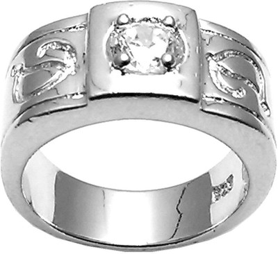 Jewel Craft Silver Cubic Zirconia Rhodium Plated Ring Jewel Craft Silver Cubic Zirconia Rhodium Plated Ring