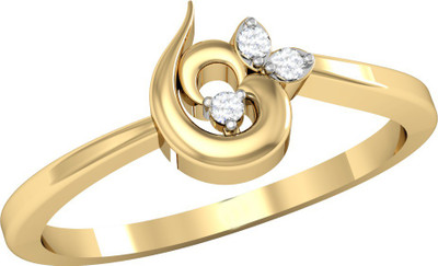 

Vachya Glory 18kt Diamond Yellow Gold ring(Yellow Gold Plated)