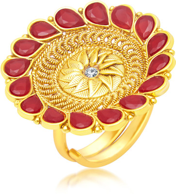 

Sukkhi Modern Copper Gold-plated Plated Ring