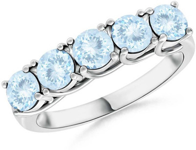 

Kiara Jewellery Silver Cubic Zirconia Rhodium Plated Ring