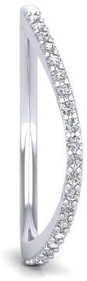 

ICR Jewels Sterling Silver Cubic Zirconia Sterling Silver Plated Ring, White