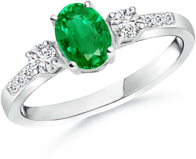 

Kiara Jewellery Silver Cubic Zirconia Rhodium Plated Ring