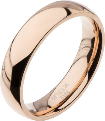 

Inox Jewelry 5mm Band Stainless Steel Ring, Copper