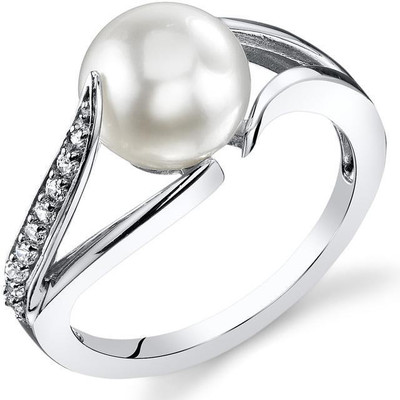 

Kiara Jewellery Parineeti Sterling Silver Swarovski Zirconia Gold-plated Plated Ring