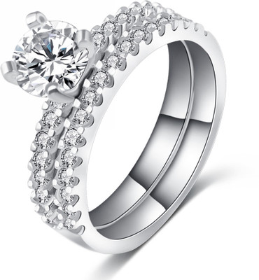 

Jewels Galaxy Luxuria Copper Ring, White