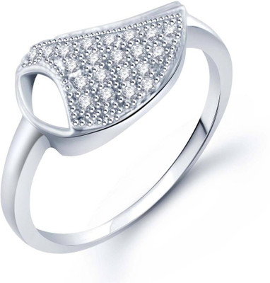 

Sukkhi Alloy Cubic Zirconia Rhodium Plated Ring, White