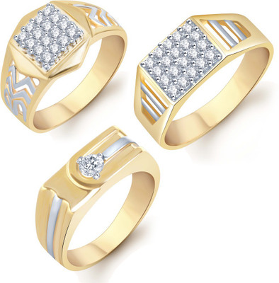 

Sukkhi Alloy Gold-plated Plated Ring Set