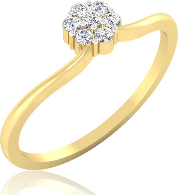 31% OFF on Forever Carat Daisy Drop 14kt Diamond Yellow Gold ring