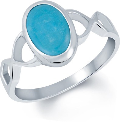 kundali Gemstone ring Sterling Silver Turquoise Ring