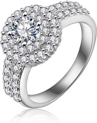 

Jewels Galaxy Luxuria Copper Ring, White