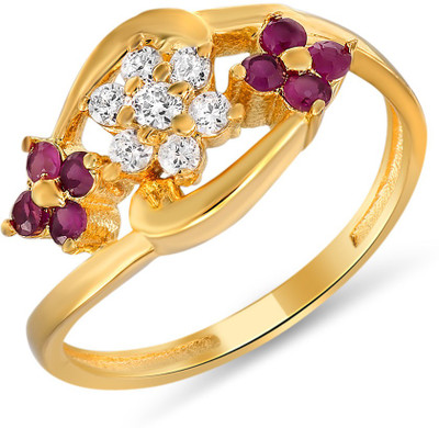 46% OFF on mahi Luscious Alloy, Brass Zircon, Ruby Gold Plated Ring 46% OFF on mahi Luscious Alloy, Brass Zircon, Ruby Gold Plated Ring
