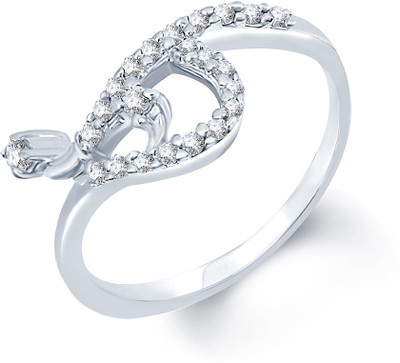 

Sukkhi Beguiling Alloy Cubic Zirconia Rhodium Plated Ring, White