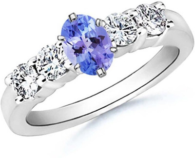 

Kiara Jewellery Silver Cubic Zirconia Rhodium Plated Ring